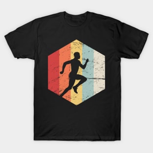 Retro 70s Cross Country Running Icon T-Shirt